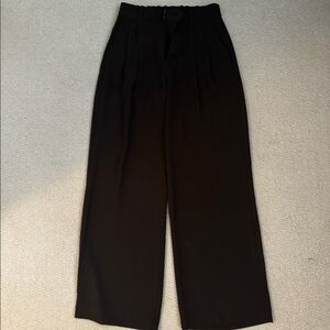 The GAP wide leg brown pants worn a few times little pilling